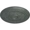 Ekena Millwork Reece Ceiling Medallion (Fits Canopies up to 6 3/4"), 21"OD x 1 1/4"P, Athenian Green Crackle CM21REAGC - alternate 4